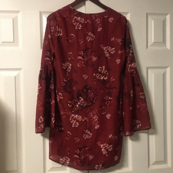 The Jetset Diaries Floral Autumn Tunic NWT Sz S - Picture 5 of 12